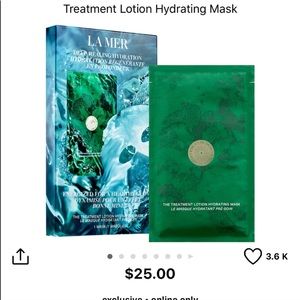 1x La Mer Sheet Mask